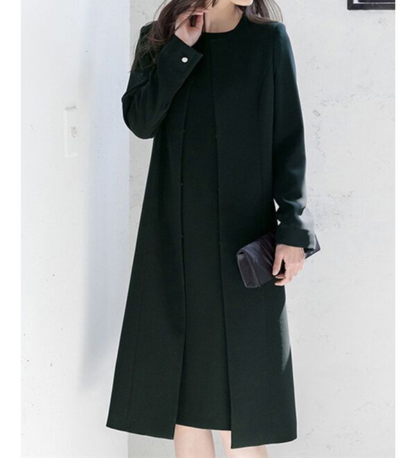 洗える！コートアップセットワンピース - ベルーナ【公式】 