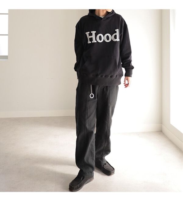 GeeRA（ジーラ）の「裏毛ロゴプリントパーカー（パーカー）」｜詳細画像