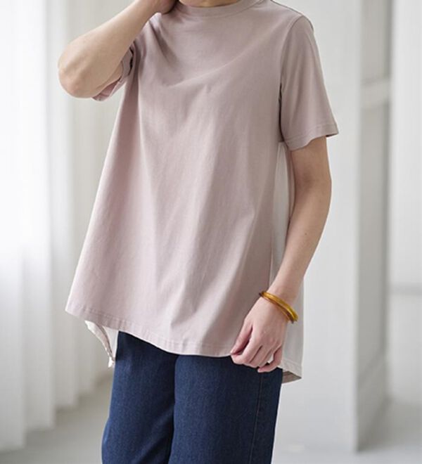 IENA オフショルダーフレアーTシャツ 限定色 VERMEIL par iena（ヴェルメイユパーイエナ） tシャツ 「一部店舗限定