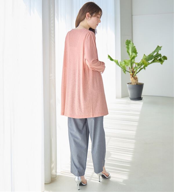 alotta（アロッタ）の「さらっと軽い！シアートッパーカーディガン（その他カーディガン）」｜詳細画像