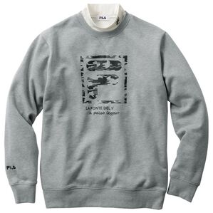 「【２点セット】＜フィラ＞コーデ済トレーナー（メンズトレーナー）」｜グレー