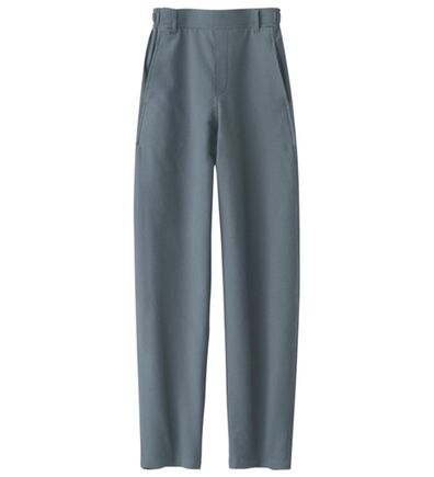 BELLUNA（ベルーナ）の「風通る！サッカー素材バレルパンツ（フルレングスパンツ）」