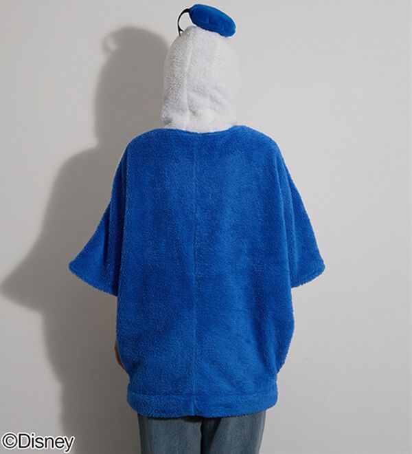 BELLUNA（ベルーナ）の「＜Ｄｉｓｎｅｙ＞【ドナルドダック】両面ボアポンチョ（パジャマ・ルームウェア）」｜詳細画像