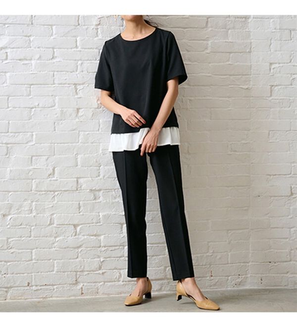 RANAN（ラナン）の「ひんやり！洗える麻調カセット服シリーズ（ブラウス）」｜詳細画像