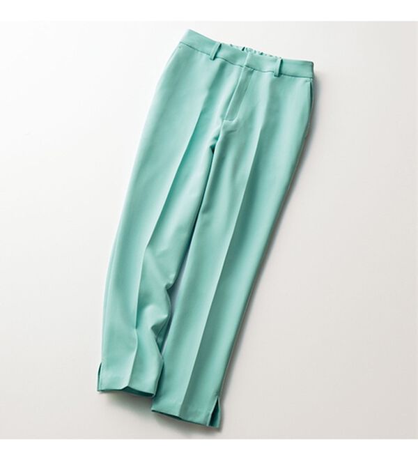 VINNO（ヴィノ）の「スリットクロップドテーパードパンツ（フルレングスパンツ）」｜詳細画像