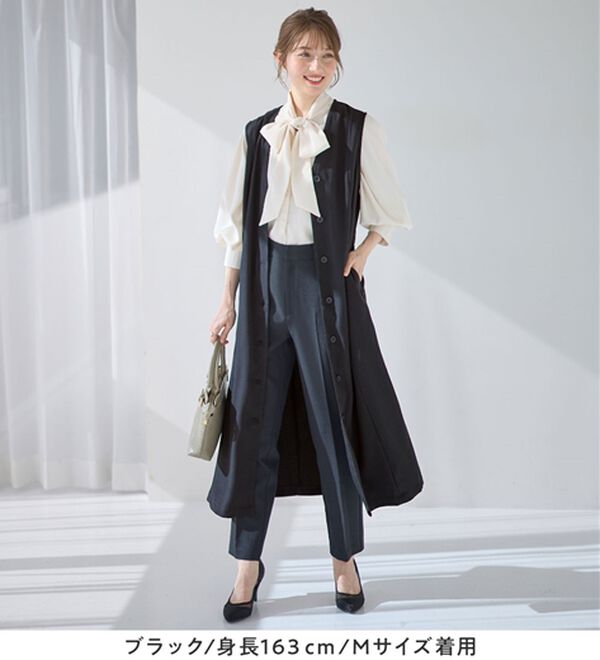 alotta（アロッタ）の「大人上品フレアジレワンピース（ジャンパースカート）」｜詳細画像