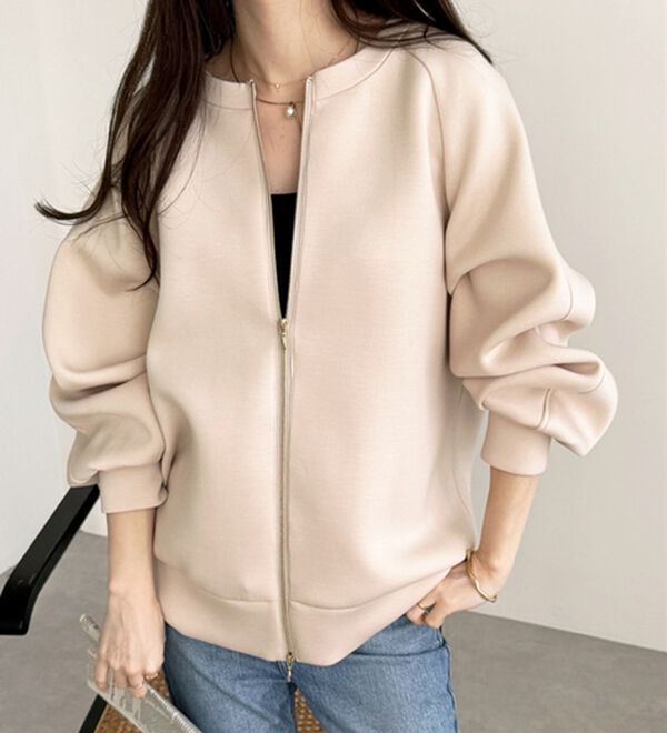 GeeRA（ジーラ）の「前後２ＷＡＹダブルジップスウェット（カットソー）」｜詳細画像