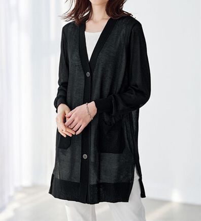 BELLUNA（ベルーナ）の「ｌｉｇｈｔ！多機能素材ニットカーディガン（ニットカーディガン）」