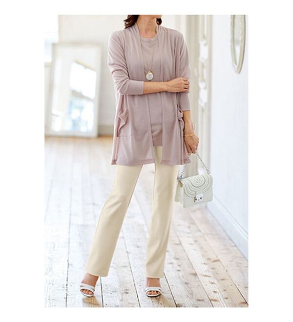 BELLUNA（ベルーナ）の「ジャストフィット楽々サマーパンツ（フルレングスパンツ）」｜詳細画像