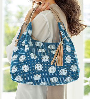 BELLUNA（ベルーナ）の「ラインストーンくり手型２ＷＡＹ手提げ（その他バッグ）」｜詳細画像