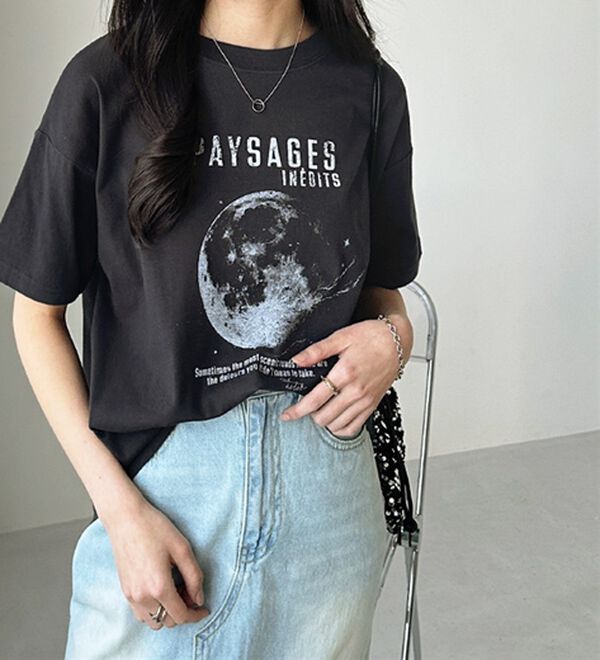 GeeRA（ジーラ）の「アソートロゴプリントＴシャツ（カットソー）」｜詳細画像