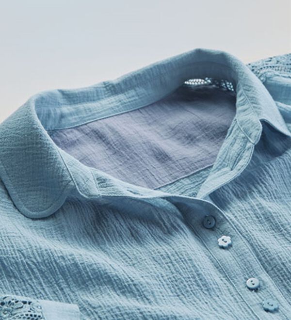 BELLUNA（ベルーナ）の「暑い夏に着たい！涼やか綿１００％ブラウス（ブラウス）」｜詳細画像