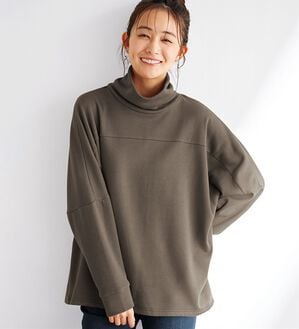 BELLUNA（ベルーナ）の「まるで着る毛布！静電防止付裏ファードルマンプルオーバー（カットソー）」｜詳細画像