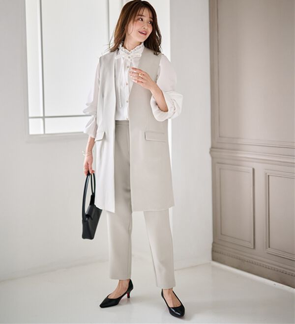 RANAN（ラナン）の「＜２点セット＞ロングジレセットアップ（その他スーツ）」｜詳細画像