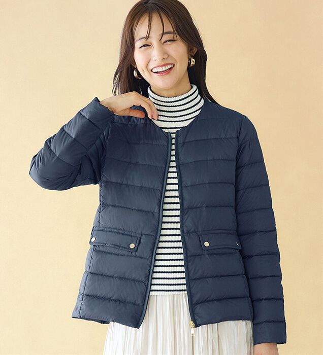 新品】丸八ダウン　ミドルファーダウンジャケット 　М