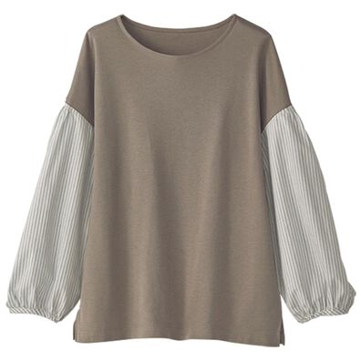 BELLUNA（ベルーナ）の「大人のボリューム袖ブラウス（ブラウス）」