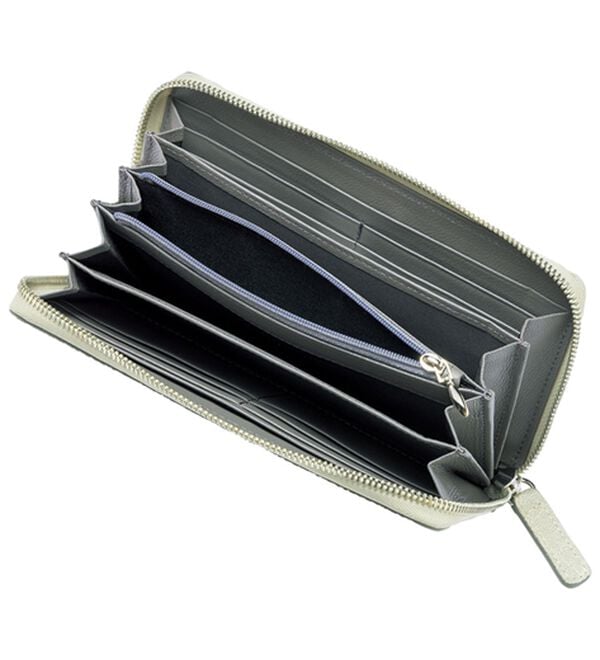 「エレファント革ラウンド長財布（メンズ財布・パスケース）」｜詳細画像