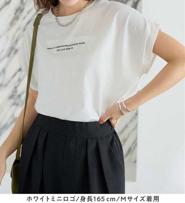 Viola e Viola（ヴィオラ エ ヴィオラ）の「脱普通！すっきり見え大人の上品Ｔシャツ（Tシャツ）」｜詳細画像