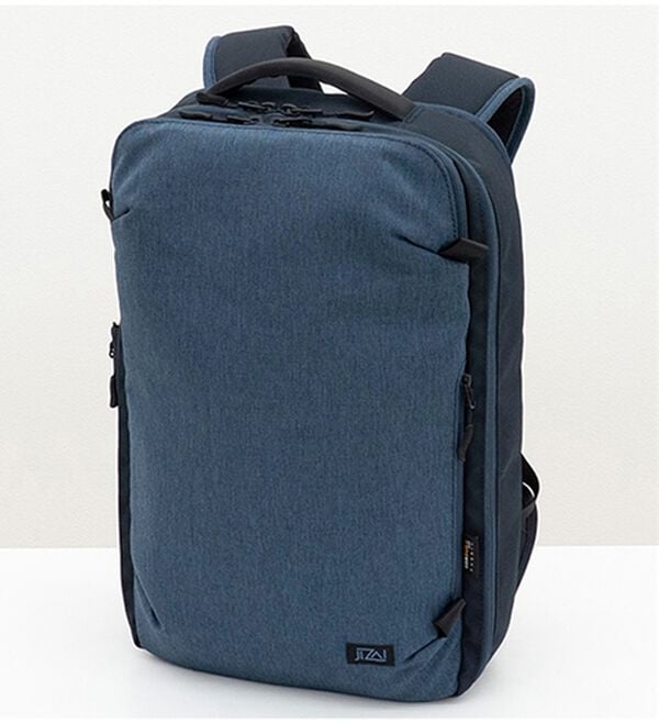 「飛び出す収納と拡張機能のスマートリュック（その他メンズバッグ）」｜ネイビー