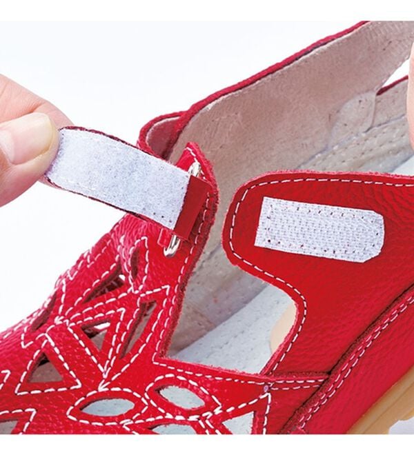 ルフラン（ルフラン）の「４Ｅ牛革ゆったりコンフォートシューズ（サンダル・ミュール）」｜詳細画像