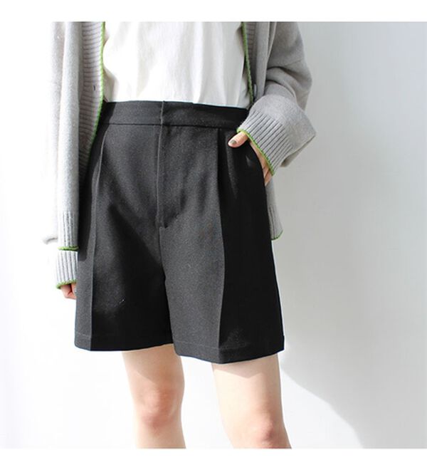 GeeRA（ジーラ）の「ＳＥＴＵＰ対応ハイウエストショートパンツ（その他パンツ）」｜詳細画像