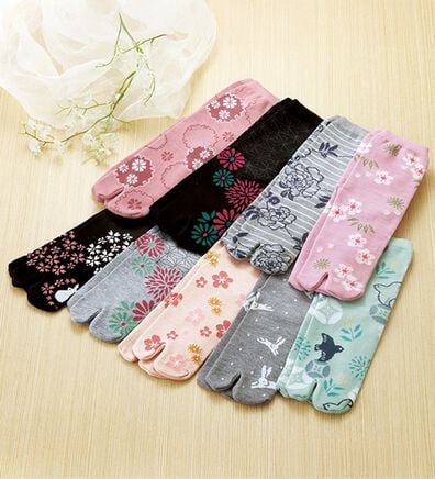 「足口ゆったり足袋ソックス７＋２足（靴下・ストッキング）」