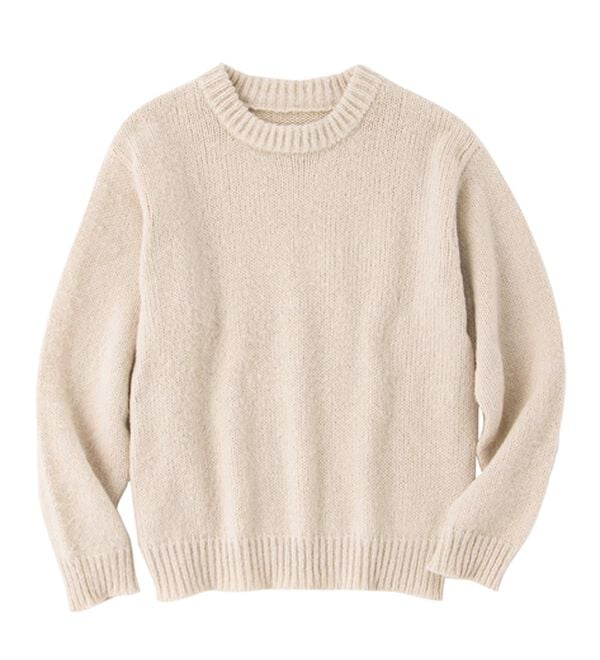 Viola e Viola（ヴィオラ エ ヴィオラ）の「ゆるっとふんわり素材ニット（ニット・セーター）」｜詳細画像