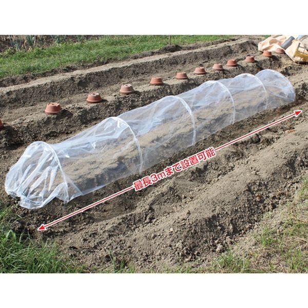 「蛇腹折らくらく温室キット（ガーデニング・園芸用品）」｜詳細画像