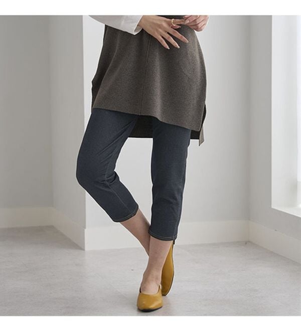 BELLUNA（ベルーナ）の「デニム調レギンス（スパッツ・レギンス）」｜詳細画像