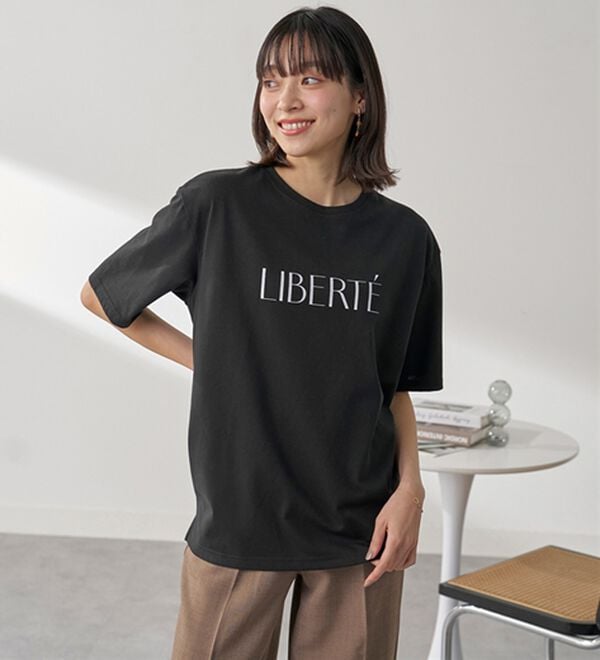 BELLUNA（ベルーナ）の「汗ジミ対策！よれない大人のプリントＴシャツ（Tシャツ）」｜詳細画像