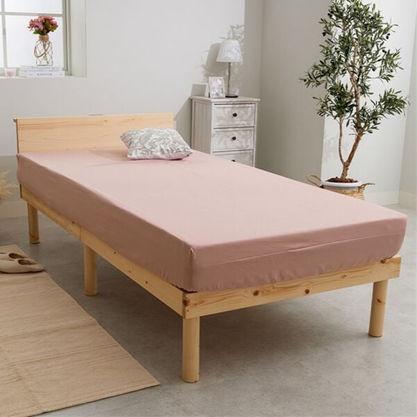 iellio（イエリオ）の「防ダニカラフルリバーシブル布団カバーリング＜掛布団カバー・ボックスシーツ・枕カバー・オールシーズン＞（敷布団カバー・シーツ）」｜詳細画像