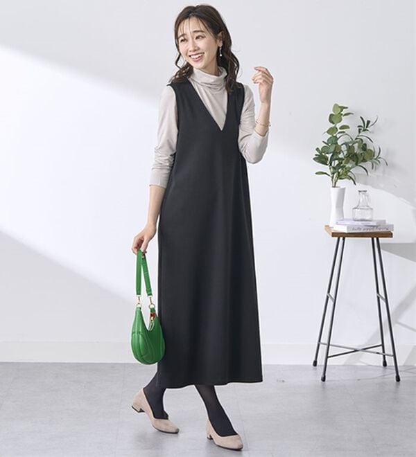 BELLUNA（ベルーナ）の「なめらかテンセル（ＴＭ）繊維ストレッチプルオーバー（カットソー）」｜詳細画像