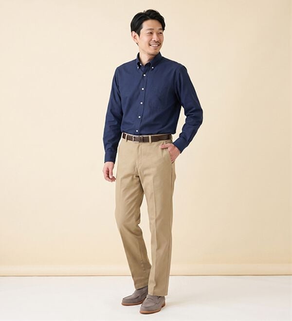 「ポロ・ビーシーエス　定番ストレッチチノパンツ（メンズスラックス）」｜詳細画像