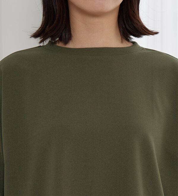 BELLUNA（ベルーナ）の「リブ切替ドルマンデザインプルオーバー（カットソー）」｜詳細画像