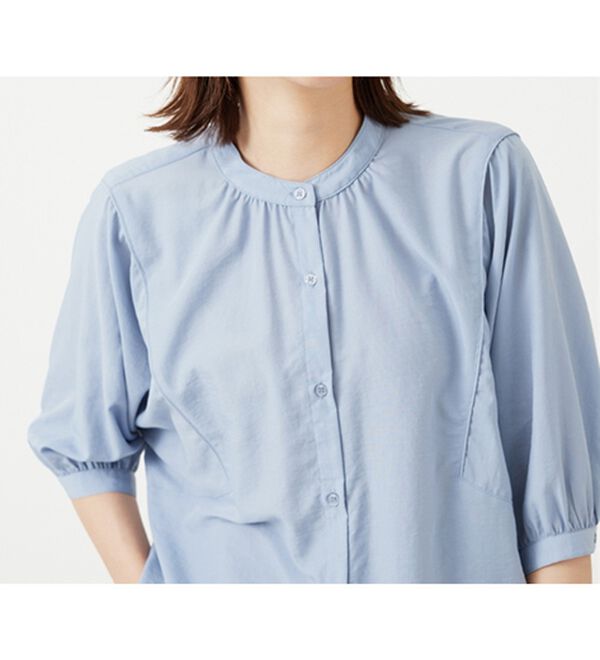 BELLUNA（ベルーナ）の「袖切替ドルマンデザインブラウス（ブラウス）」｜詳細画像