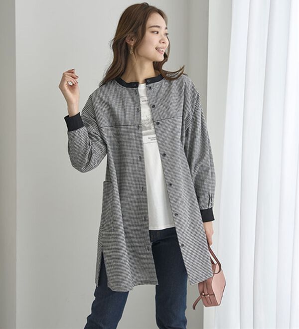 BELLUNA（ベルーナ）の「着回し３通り！綿１００％ハウスチュニック（チュニック）」｜詳細画像