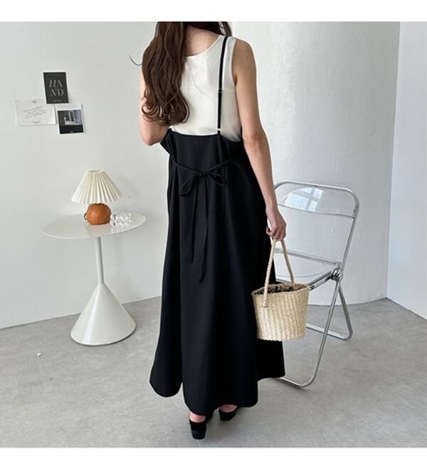 GeeRA（ジーラ）の「リネンライクロングキャミワンピース（その他ワンピース）」｜詳細画像