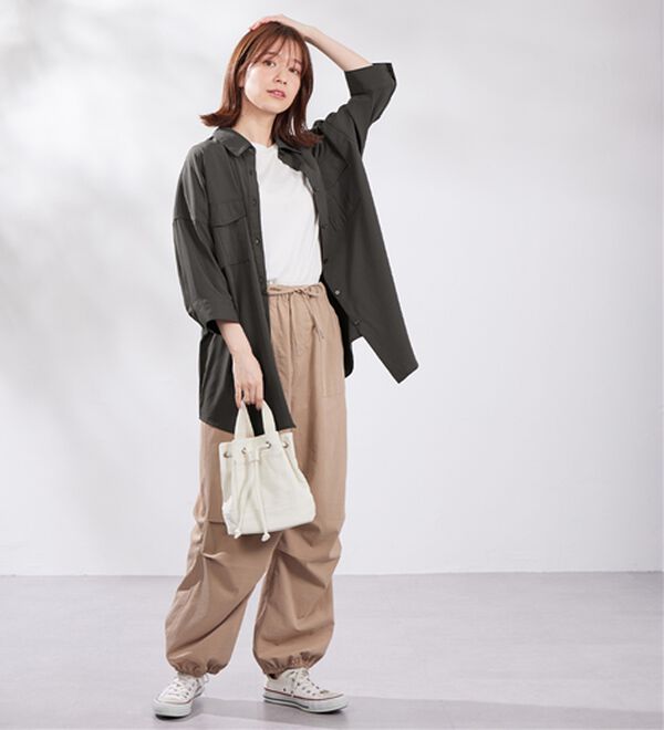 Viola e Viola（ヴィオラ エ ヴィオラ）の「ゆるシルエットシャツ（シャツ）」｜詳細画像