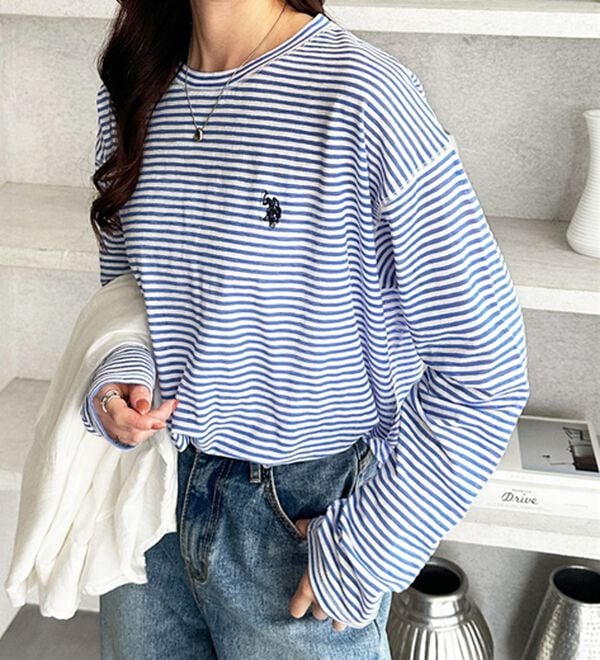 GeeRA（ジーラ）の「【Ｕ．Ｓ．ＰＯＬＯ　ＡＳＳＮ．】スラブシアーロンＴ（Tシャツ）」｜詳細画像