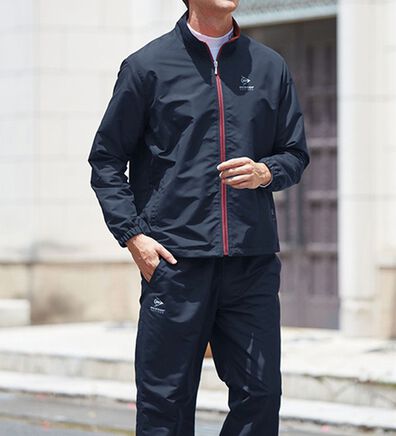 「＜ダンロップ・リファインド＞裏地あったかアクティブスーツ（メンズルームウェア）」