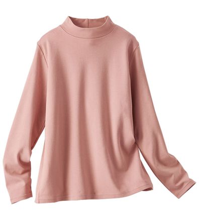 BELLUNA（ベルーナ）の「《ＨｕｇＲｅａｍコットン》裏起毛暖かハイネックプルオーバー（カットソー）」