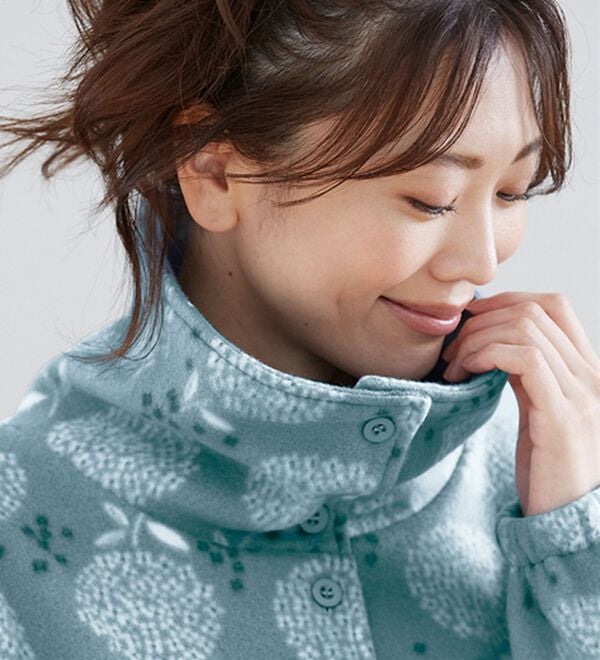 LAVIENNE（ラヴィエンヌ）の「ソフトでかるぽかフリースパジャマ（パジャマ・ルームウェア）」｜詳細画像