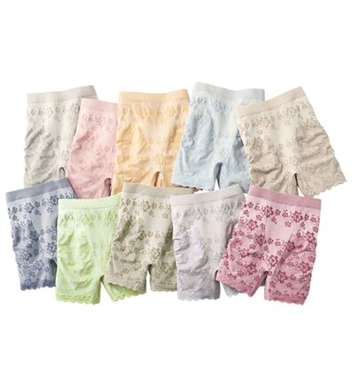 LAVIENNE（ラヴィエンヌ）の「【１０色組】はき心地優しい綿混ジャカードショーツ（ショーツ）」