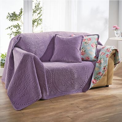 「なめらかボア２ＷＡＹソファカバー（ソファーカバー）」