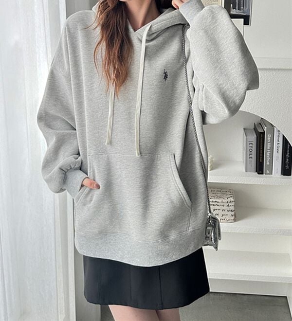 GeeRA（ジーラ）の「【U.S. POLO ASSN.】フード刺繍裏起毛パーカー（パーカー）」｜詳細画像