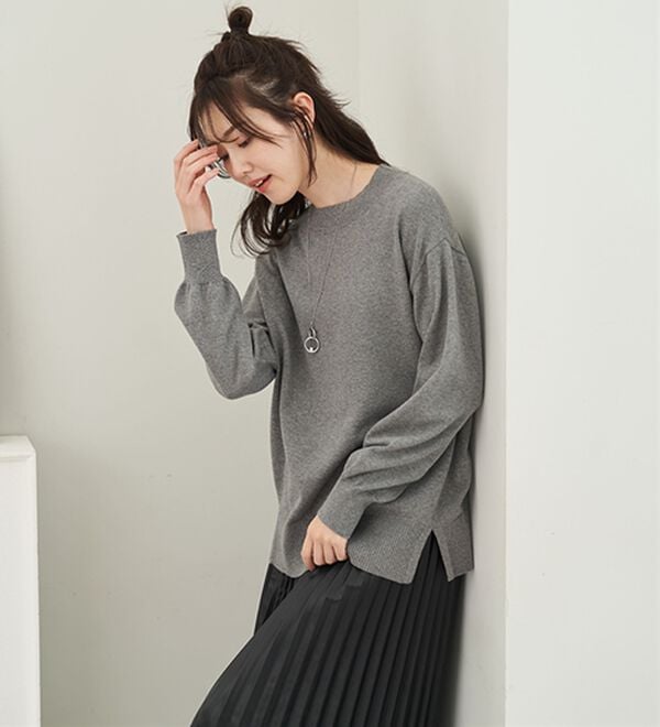 BELLUNA（ベルーナ）の「洗える大人の贅沢ニット（ニット・セーター）」｜詳細画像