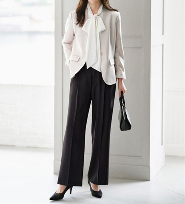 GeeRA（ジーラ）の「洗える！ストレッチカセットスーツ（その他ワンピース）」｜詳細画像