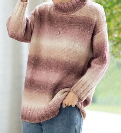 ルフラン（ルフラン）の「グラデーションセーター（ニット・セーター）」