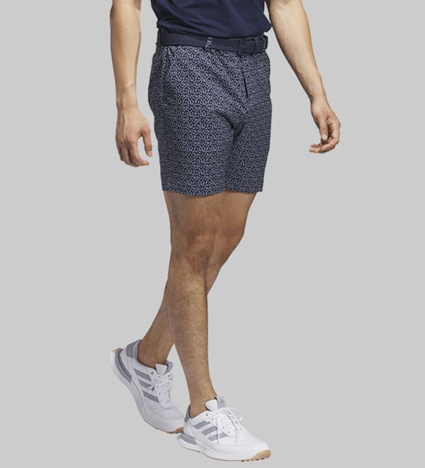「＜ａｄｉｄａｓ＞ゴルフ　スモールリーフ　プリントショートパンツ（メンズハーフパンツ）」｜詳細画像