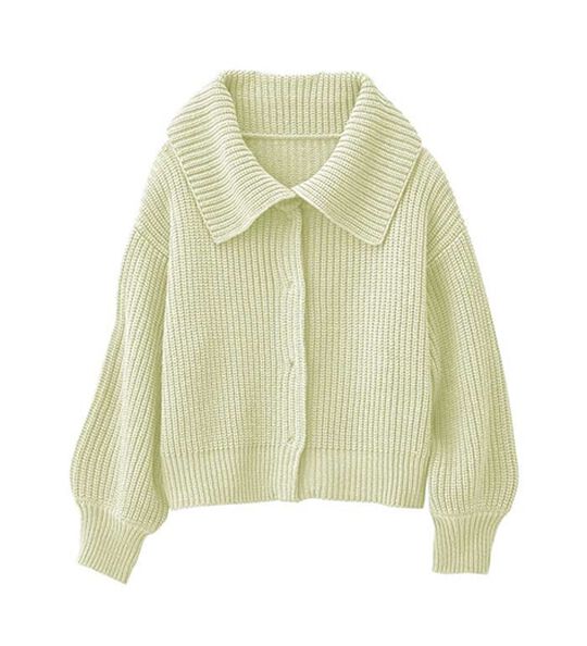 ビッグカラーカーディガン - ベルーナ【公式】